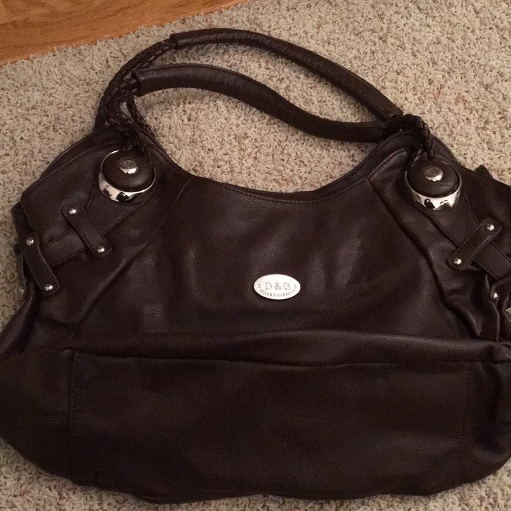 Chocolate brown hobo bag